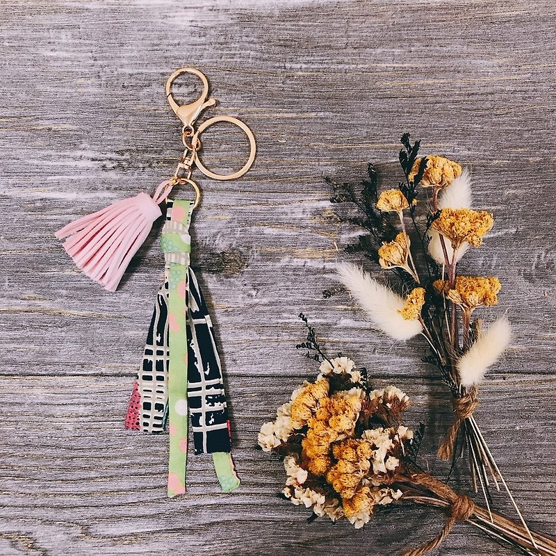 Tassel key ring / daily - Keychains - Other Metals Multicolor