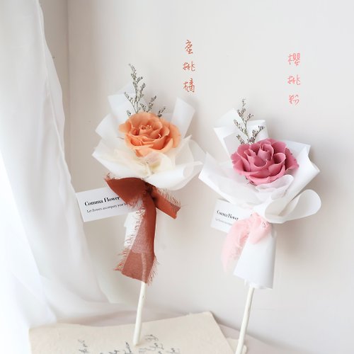 Anniversary/Christmas/Birthday/Proposal Bouquet] Versatile two-color rose  flower bouquet Le Duo - Shop Vive les Fleurs! Plants - Pinkoi