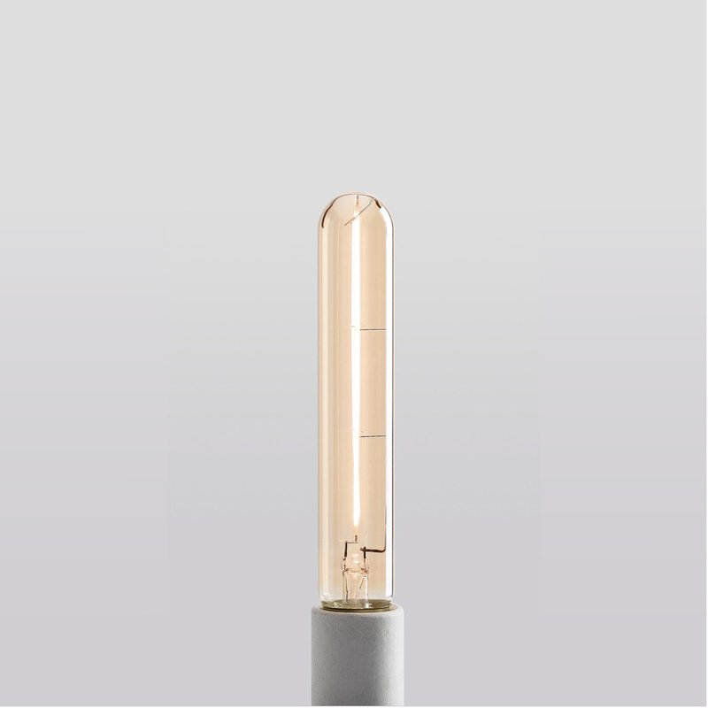 [Emberline T9 LED light bulb] Very short candle 18.5cm - Lighting - Glass Transparent