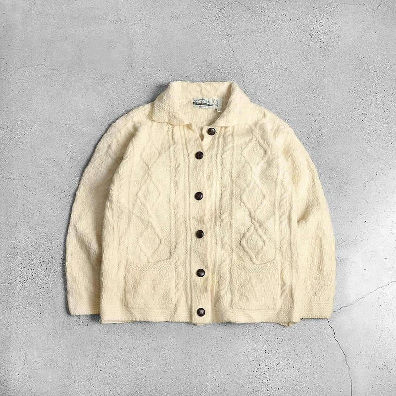 Irish fisherman sweater - Women's Sweaters - Wool White