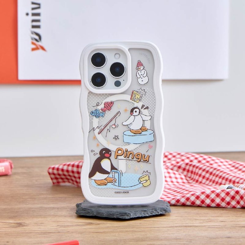 PINGU釣魚趣雲朵波波MagSafe iPhone手機殼 - 手機殼/手機套 - 塑膠 多色