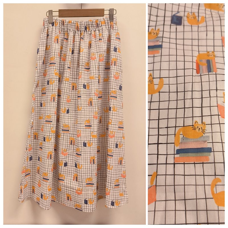 GaGaMiMi handmade skirt - กระโปรง - ผ้าฝ้าย/ผ้าลินิน หลากหลายสี