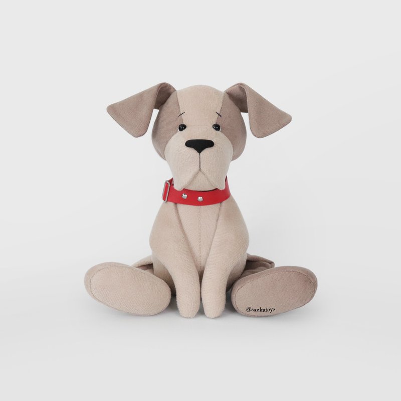 Sewing pattern Puppy, dog PDF tutorial Digital Download - 手工藝教學/工具書 - 其他材質 