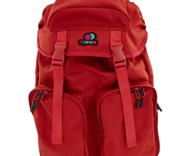 ZIZOU 35L Backpack Red - Shop squareonline Backpacks - Pinkoi