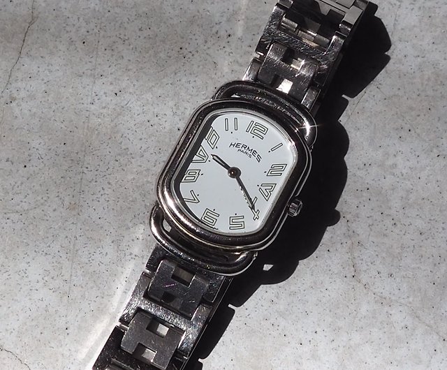 エルメス HERMES ラリー 腕時計 ステンレススチール腕回りのサイズは何センチですか