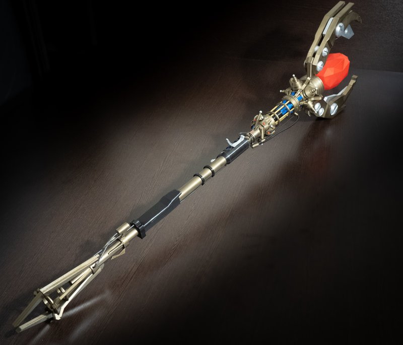 Staff of Fire - ของวางตกแต่ง - พลาสติก สีทอง