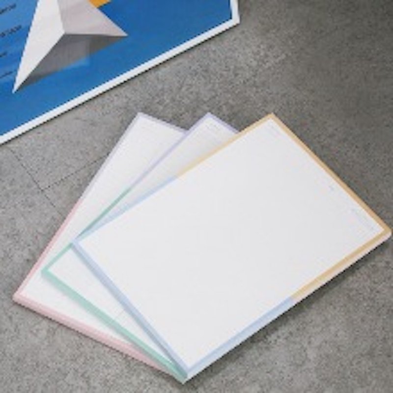 Heyday B5 memo pad 3type - 便條紙/便利貼 - 紙 