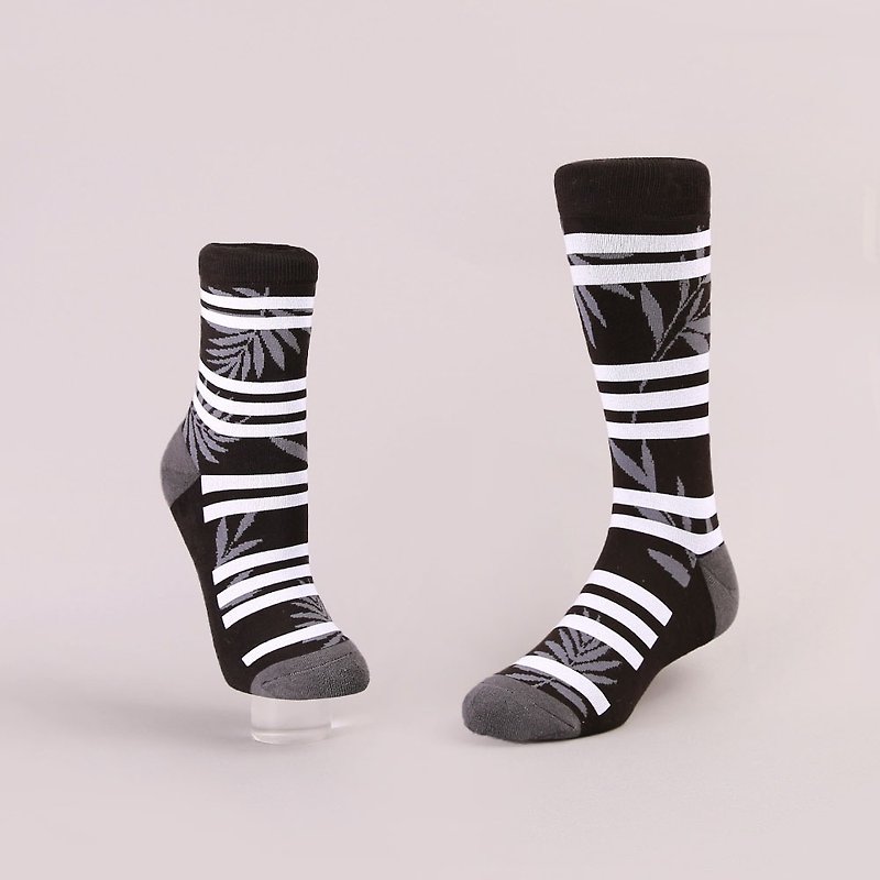 | Lines | Printed Socks-chill Yeyuan - ถุงเท้า - ผ้าฝ้าย/ผ้าลินิน 