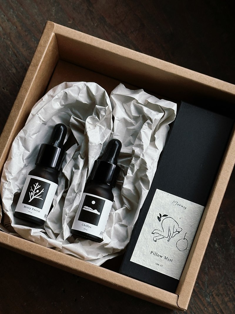 Plant essential oil fragrance gift box - Fragrances - Essential Oils Khaki