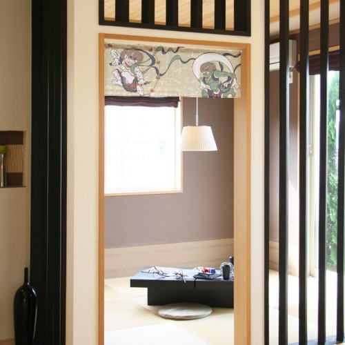 Moonstar House 星月屋 【預訂】日本製 風神雷神短門簾