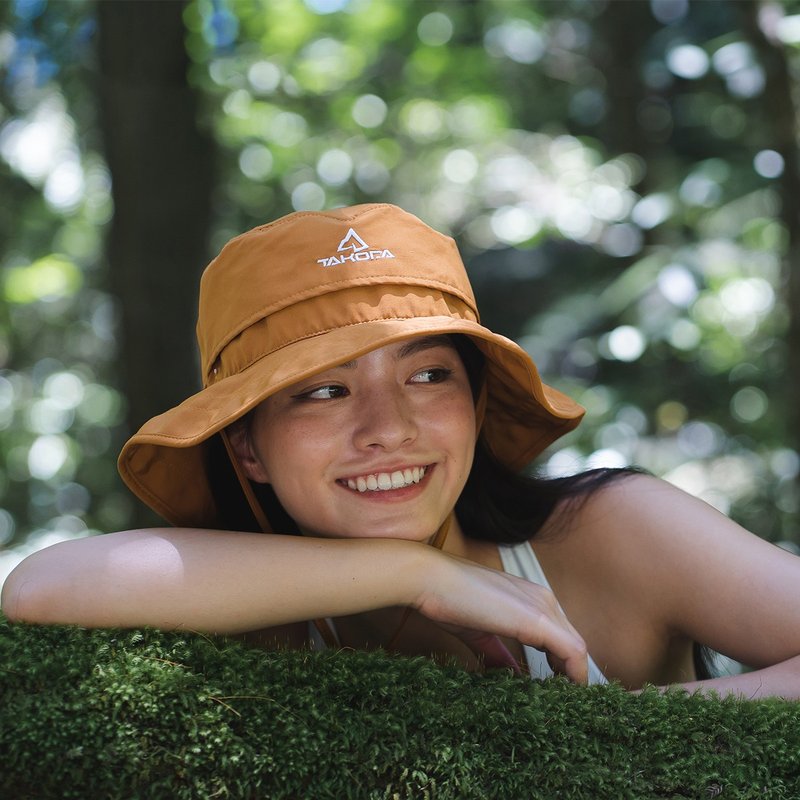 Wiyaka Sun Protection Hat - Orange - Hats & Caps - Polyester Orange