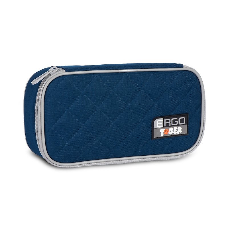 タイガーファミリーレインボーシンプルファッションペンシルボックス - レイクブルー - ペンケース・筆箱 - 防水素材 ブルー
