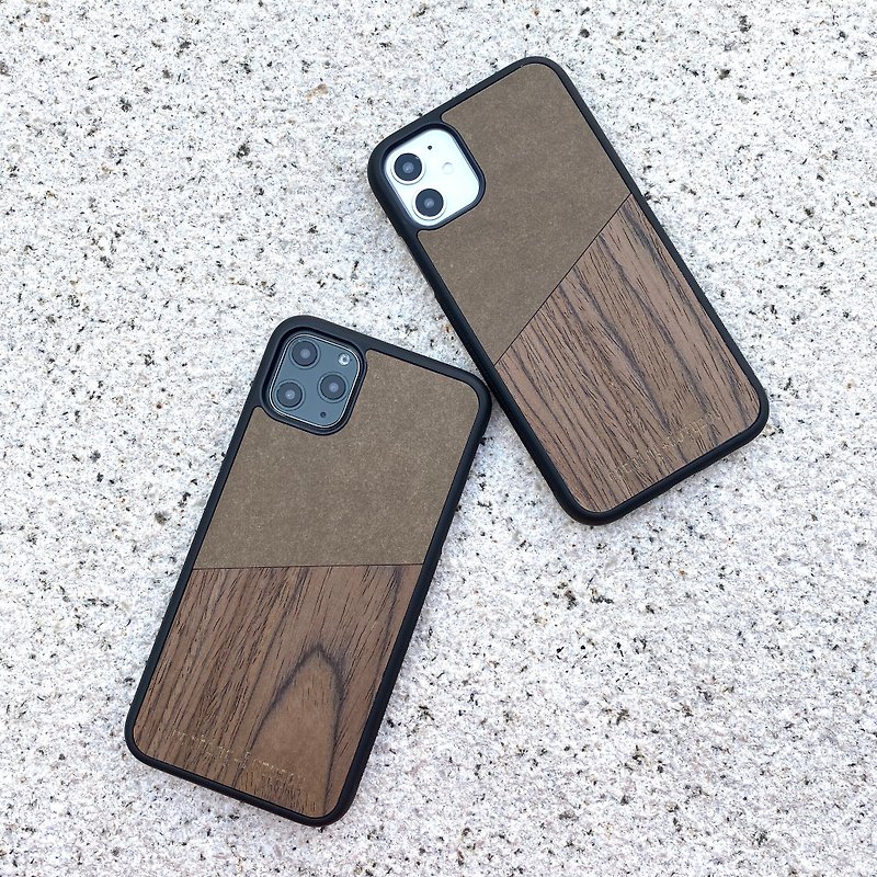 IPhone 11 /11 pro /11pro max case - Phone Cases - Cork & Pine Wood Brown