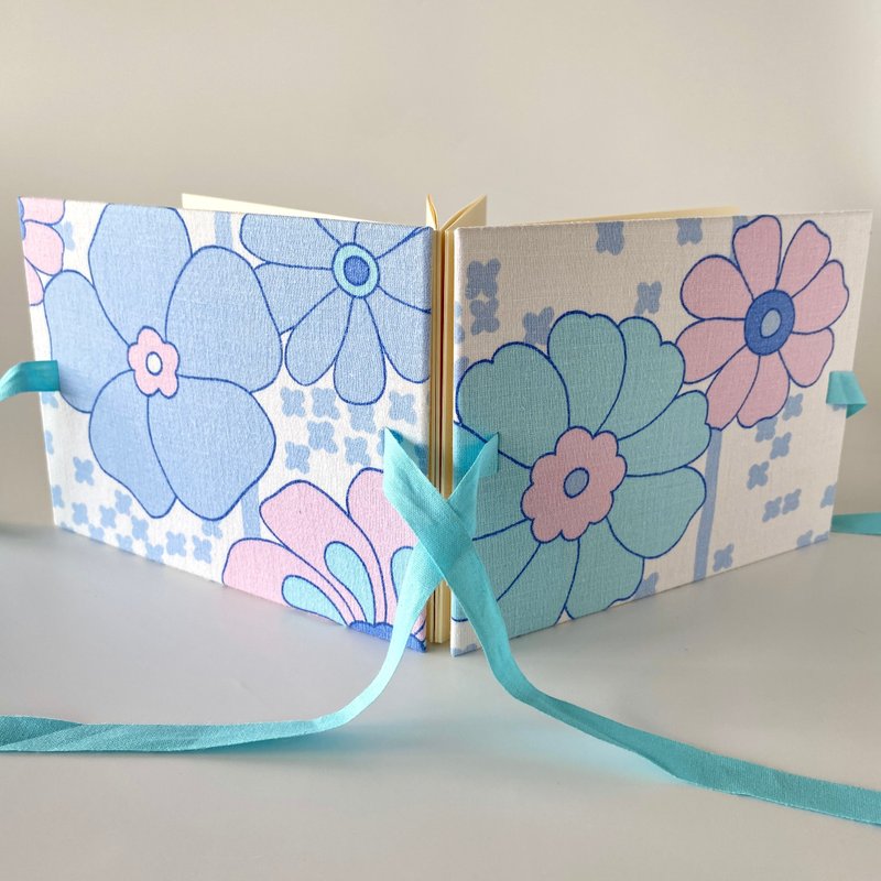 アコーディオンアルバム　ドイツビンテージファブリック - 相簿/相本 - 棉．麻 白色