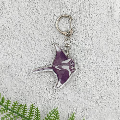 Manta on sale ray keychain