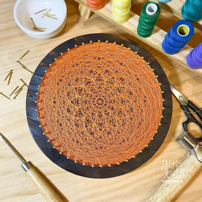 Stringart 藝術作品 - 擺飾/家飾品 - 其他材質 多色