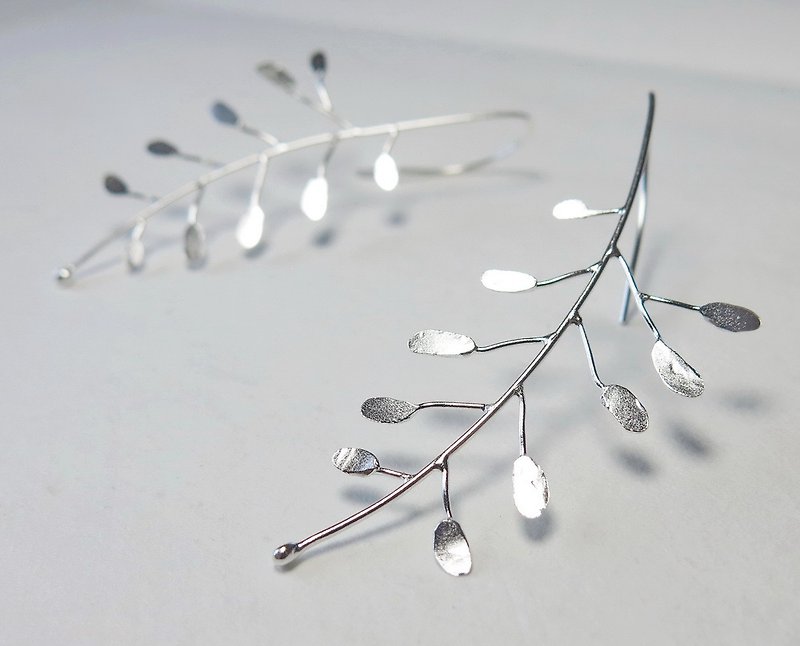Season-In The Sun-Silver Earrings/ handmade - ต่างหู - เงินแท้ สีเงิน