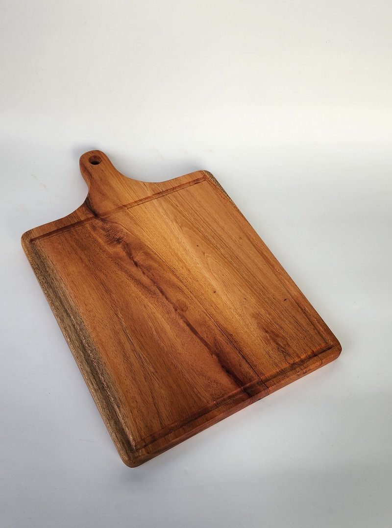 Woodfun wooden chopping board/dinner plate - จานและถาด - ไม้ 