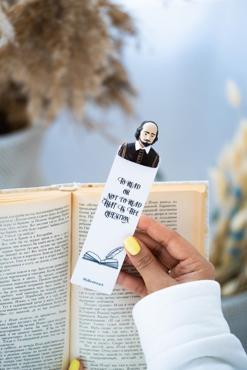 Shakespeare Bookmark 設計館 Mybookmark 書籤 Pinkoi