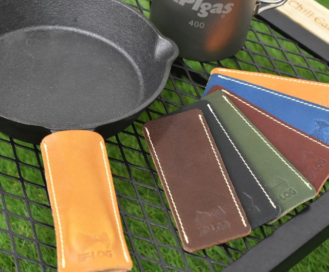 Leather Skillet Handle Cover