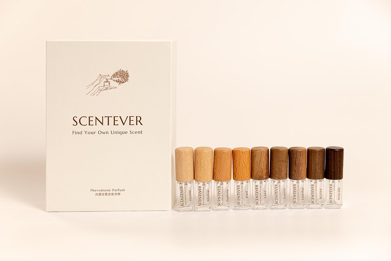 Mini fragrance set | 9 scents available | 3mlx3 bottles - Perfumes & Balms - Essential Oils White