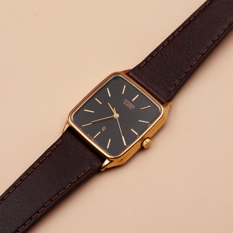 CITIZEN quartz antique watch - Women's Watches - Genuine Leather 