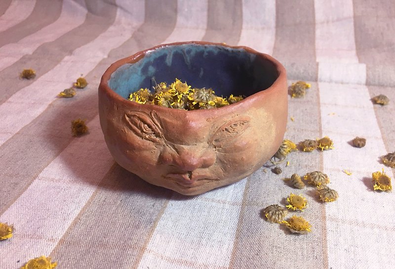 Ash bowl - ถ้วยชาม - ดินเผา สีนำ้ตาล