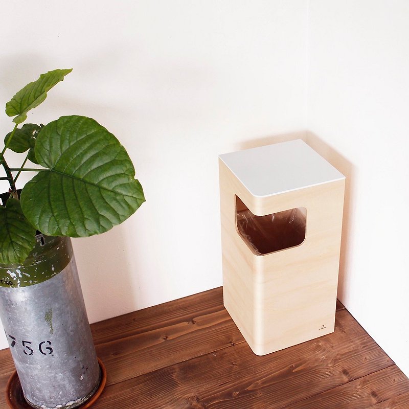 日本 yamato japan corner dust 木製角落式垃圾桶 12L - 垃圾桶 - 木頭 