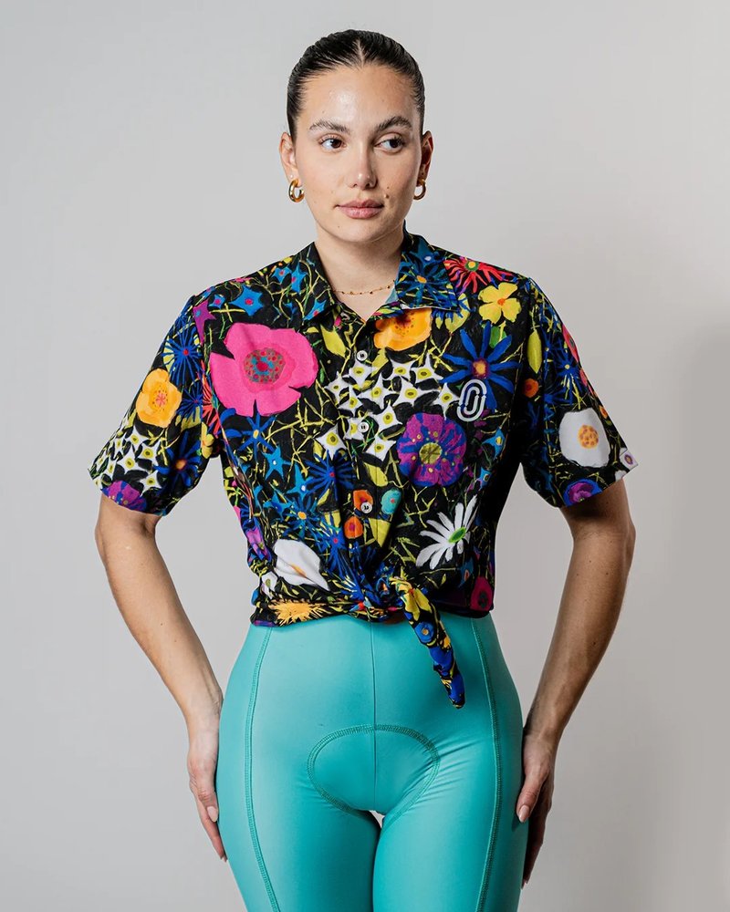 【Ostroy】FIORI NOTTURNI RESORT SHIRT_休閒襯衫 - 腳踏車/滑板/周邊 - 聚酯纖維 多色