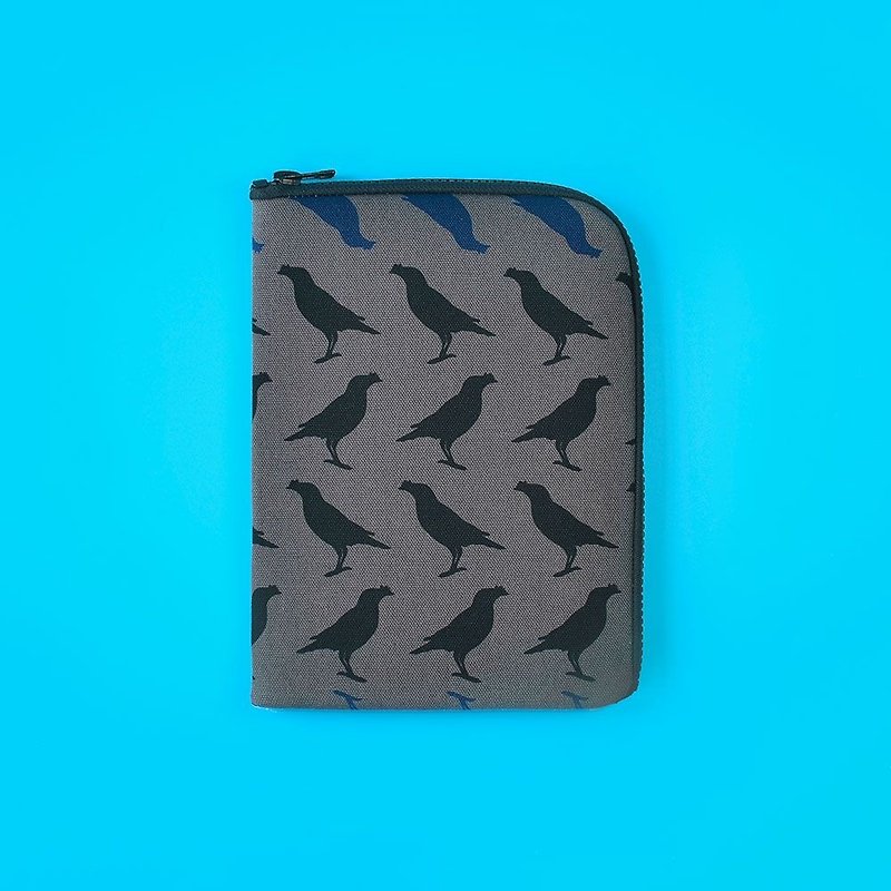iPad Sleeve / Crested Myna No.5 / Blacksmith - Tablet & Laptop Cases - Cotton & Hemp 