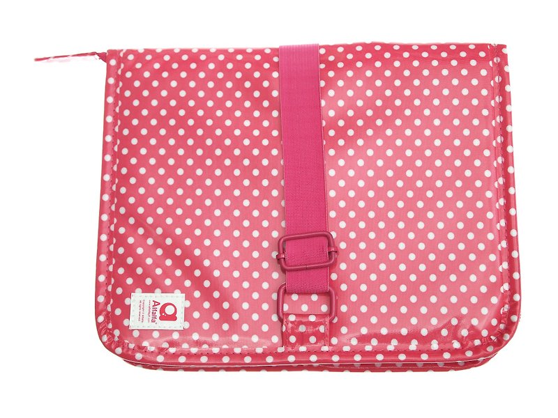 波點收納袋(粉紅色) - 化妝袋/收納袋 - 塑膠 