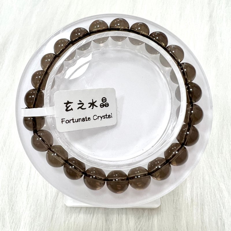 茶晶手串 | 水晶 | 水晶手串 | 水晶手鏈 | 水晶手鍊 - 手鍊/手環 - 水晶 咖啡色