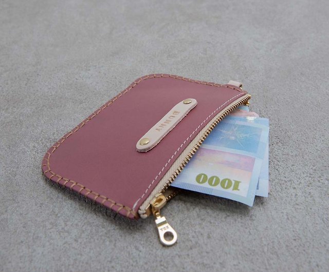 Workshop(s)】[Hand-made combination] Zipper coin purse shape key ring Tainan  course custom DIY - Shop Be Two Leather Workshop Leather Goods - Pinkoi