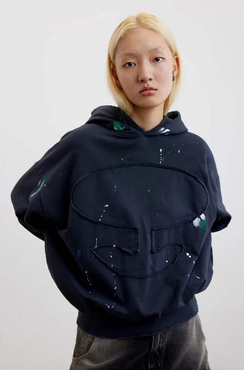CONP: Citizen of No Place Taichi Hooded Sweatshirt 太極花輪廓潑墨套頭衛衣