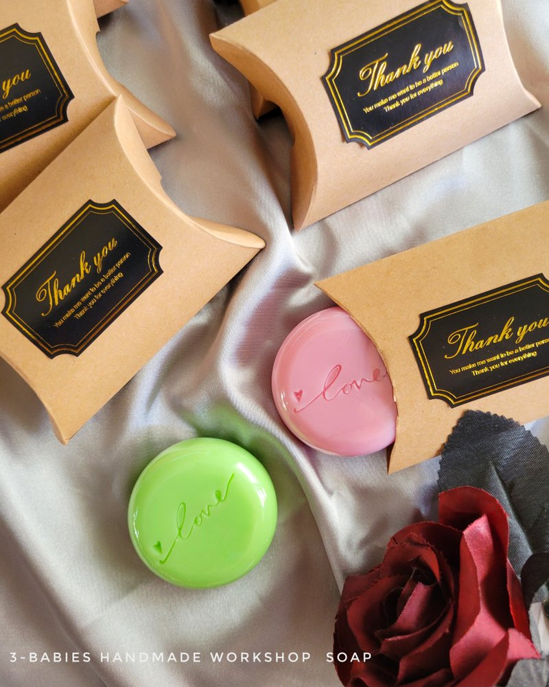 10 Incorporated into the group of business activities, wedding small objects, game gifts, travel must-have Nordic writing style essential oil soap - สบู่ - น้ำมันหอม หลากหลายสี