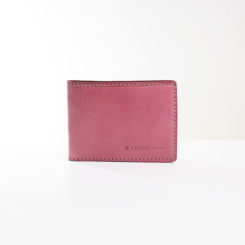 Handy Wallet - Rosette - Wallets - Genuine Leather Pink