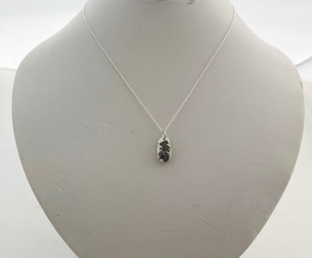 ◇隕石 (メテオライト）シルバーペンダント◇Meteorite Silver Pendant