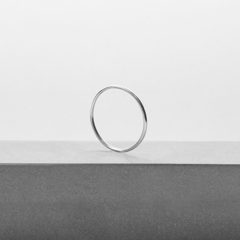 CLASSIC ULTRA-THIN RING - General Rings - Sterling Silver Silver