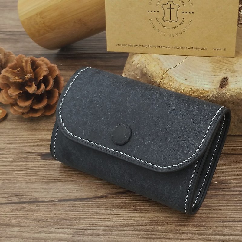 Key Holder | Key Case | Key Wallet | Customized Handmade Leather Product - Keychains - Genuine Leather Multicolor