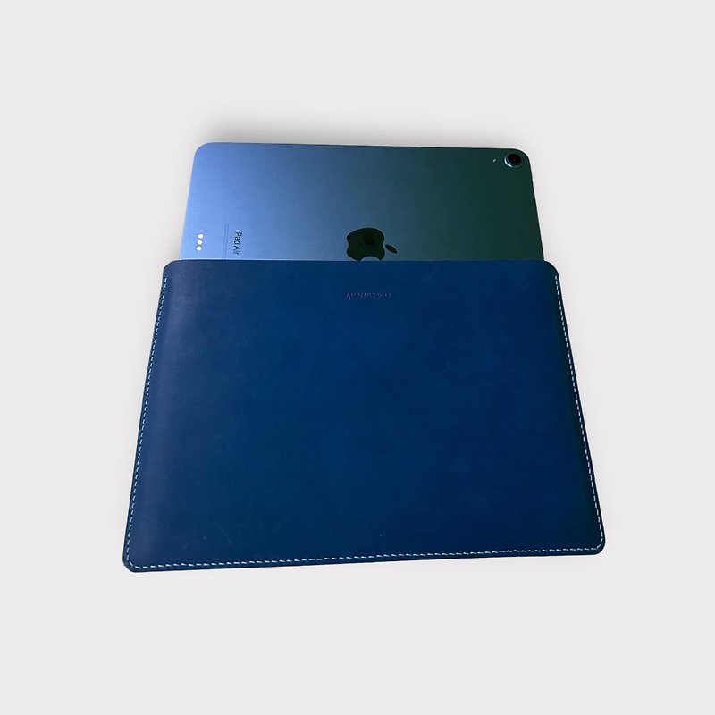 iPad Air 5 Leather Case - Other - Genuine Leather Black