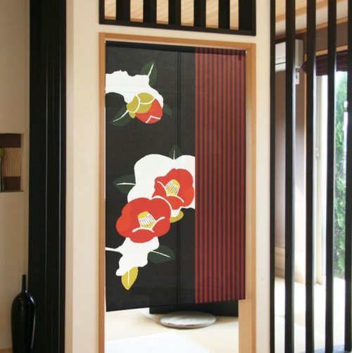 Moonstar House 星月屋 【預訂】日本製 和風雪椿門簾