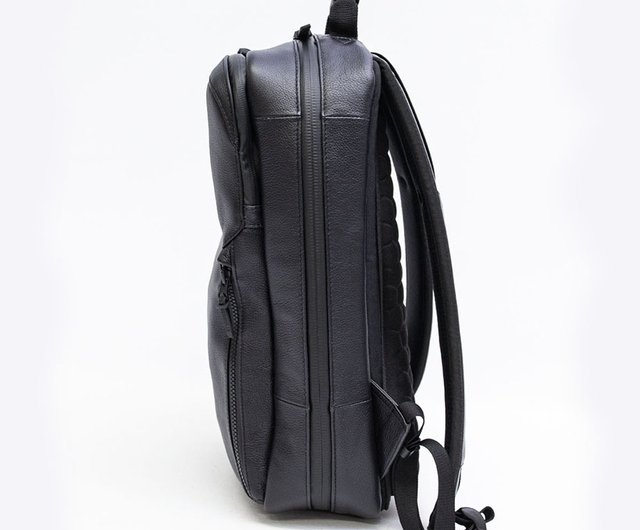 Japan BROSKI | Patent Waterproof Leather Backpack HUB-Standard