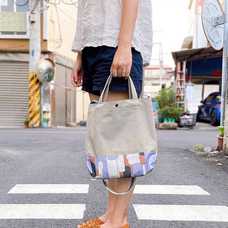 Square bag | Tote bag, shoulder and side carry - กระเป๋าแมสเซนเจอร์ - วัสดุอื่นๆ 