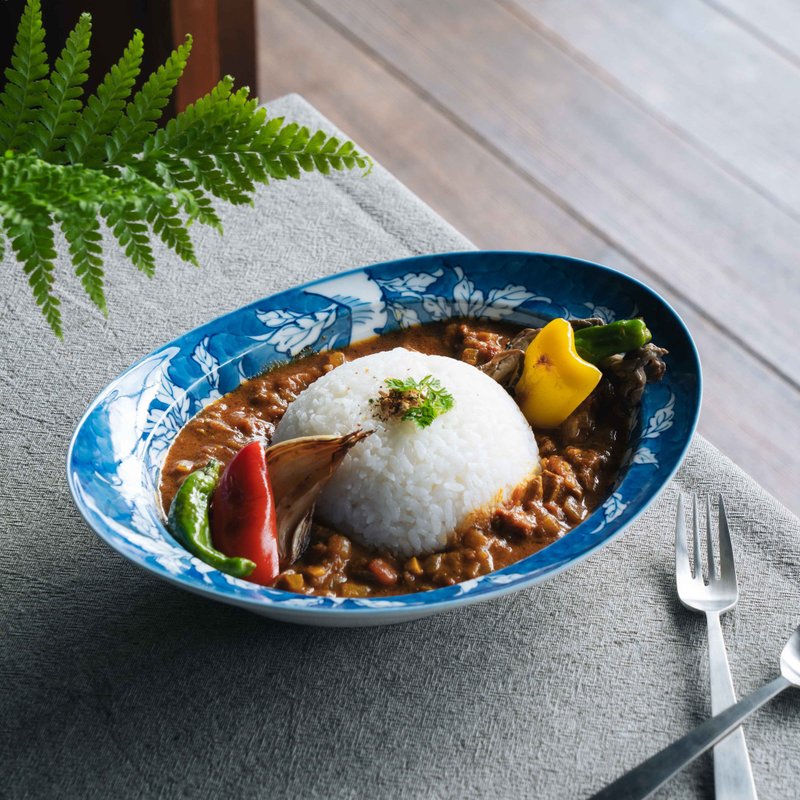 みかわちカレー皿　花鳥 - 戒指 - 其他金屬 