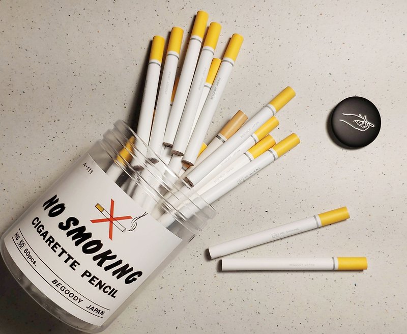 【趣文具】No Smoking 香菸筆 - 鉛筆/自動鉛筆 - 木頭 