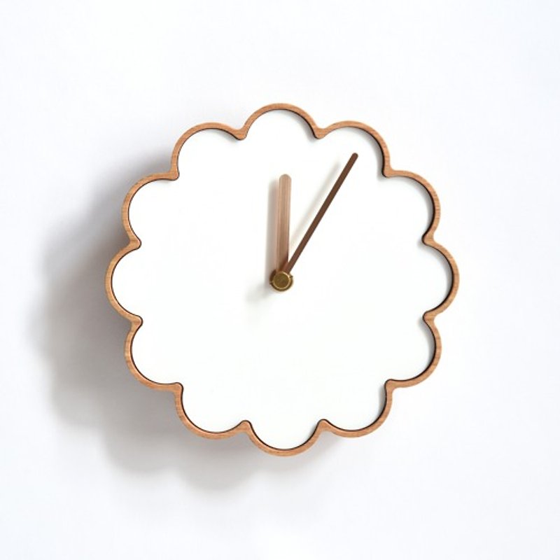 Tarte's Clock L - นาฬิกา - ไม้ ขาว
