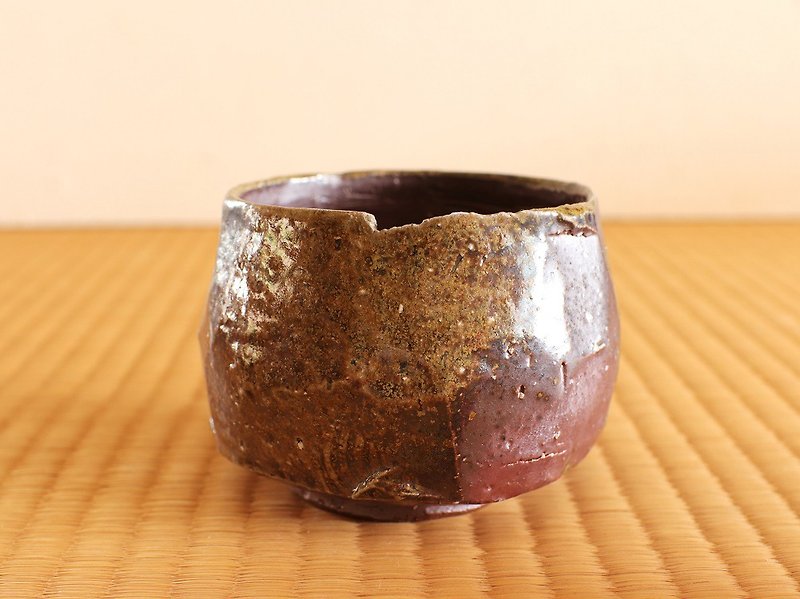 Bizen ware bowl (with paulownia box) ty-016