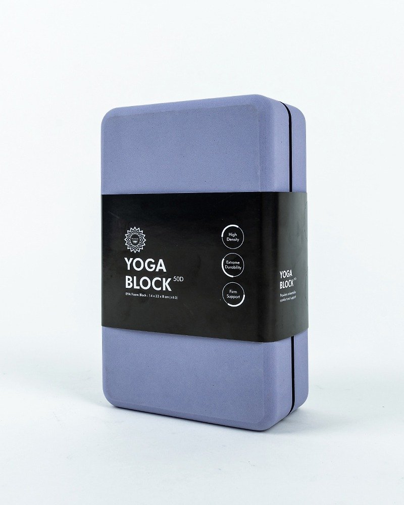 MIRACLE Yoga Brick│Snow Blue Purple Lilac - Fitness Equipment - Eco-Friendly Materials Red