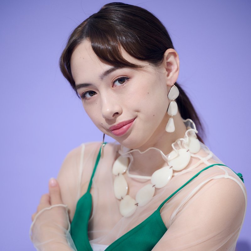 Ivory Tagua Nuts adjustable necklace - 項鍊 - 木頭 白色