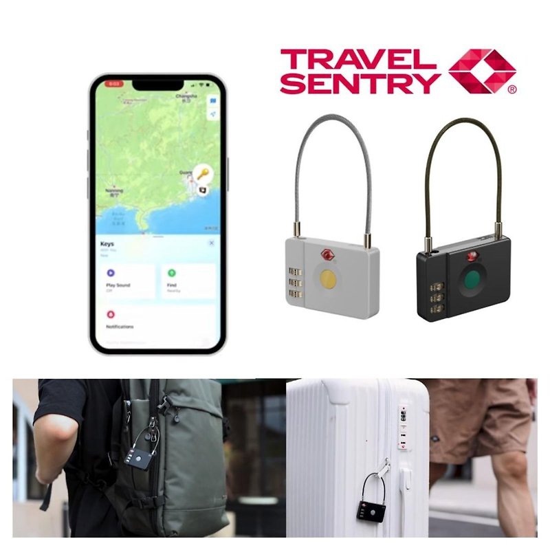 global tracking travel smart lock - Gadgets - Other Materials Black